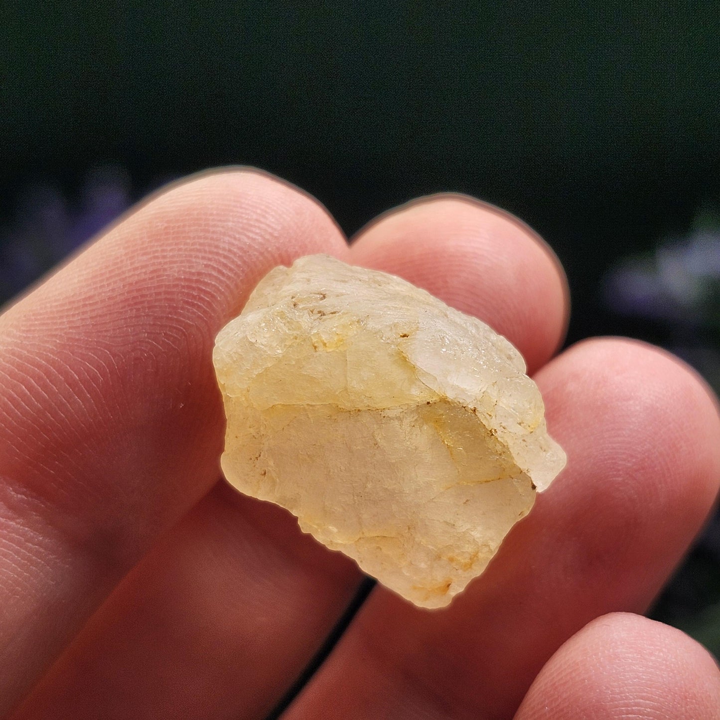 Golden Phenacite Crystal