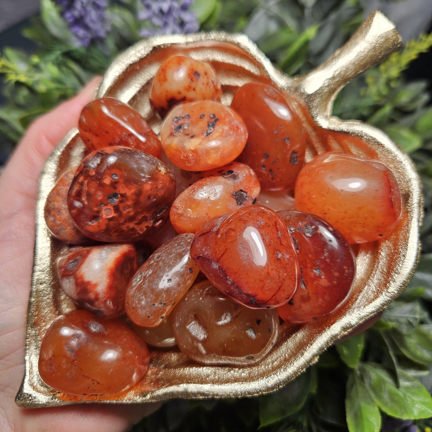 Tumbled Carnelian Crystal