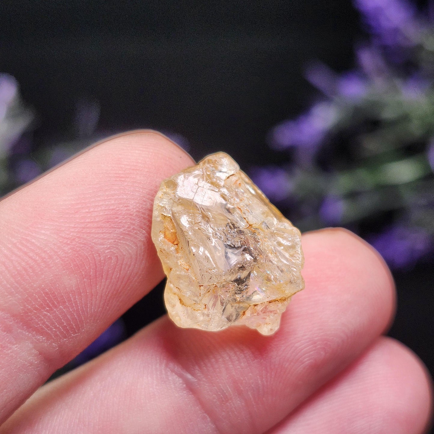 Golden Phenacite Crystal