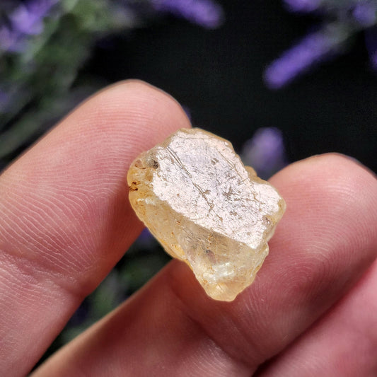 Golden Phenacite Crystal