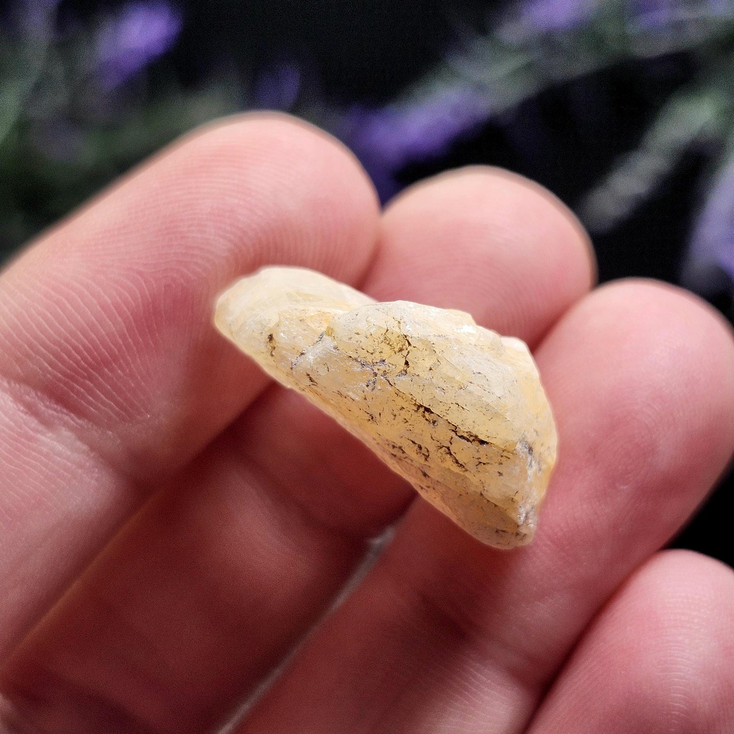 Golden Phenacite Crystal