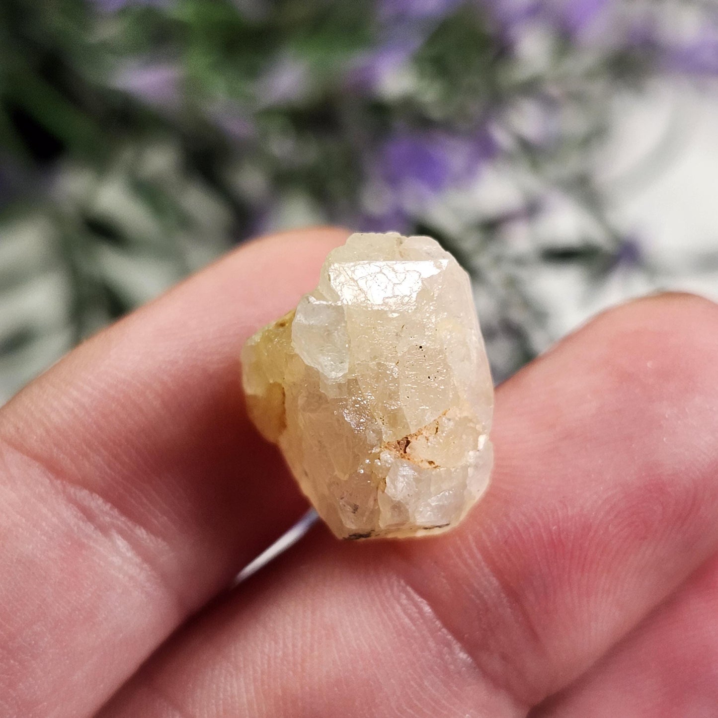 Golden Phenacite Crystal