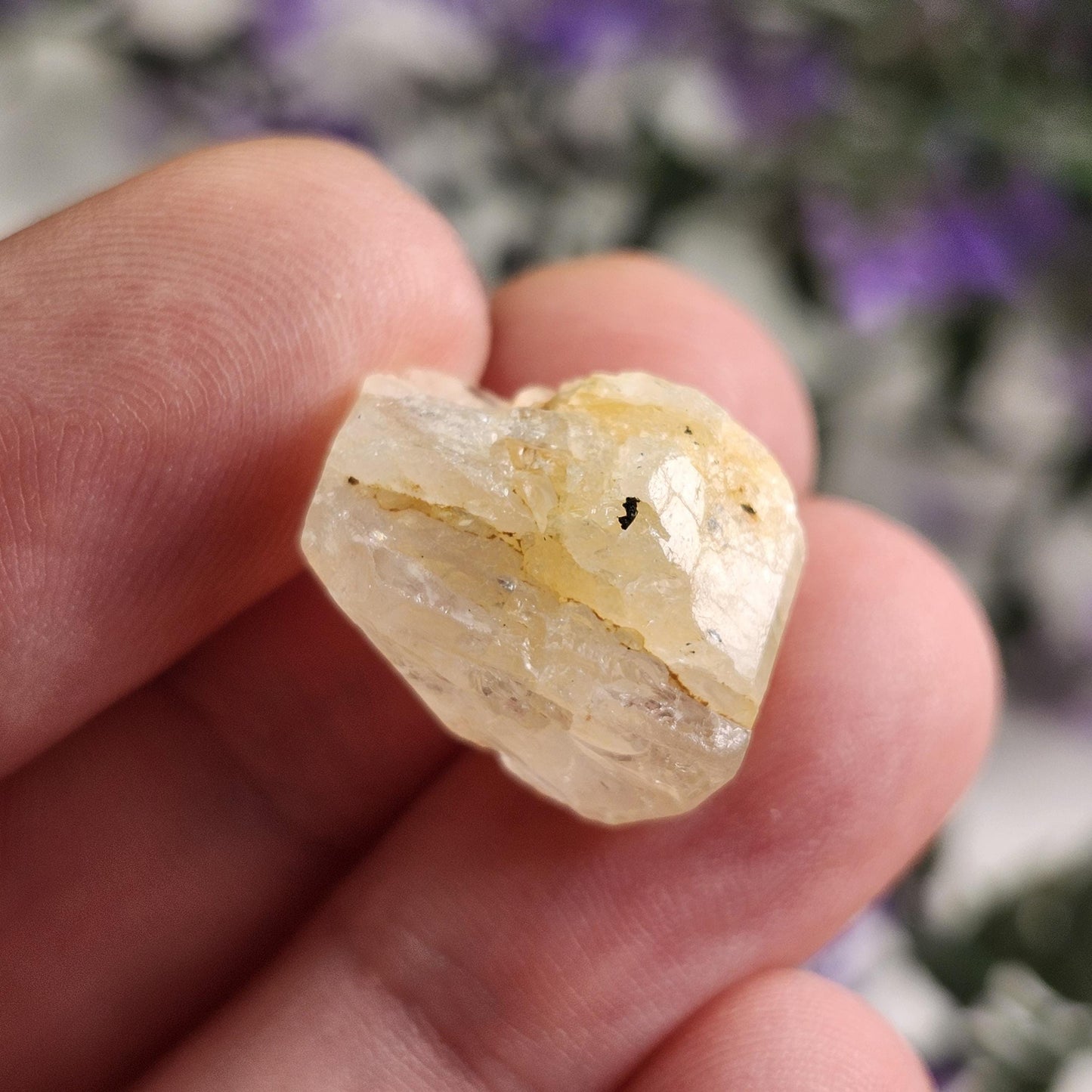Golden Phenacite Crystal