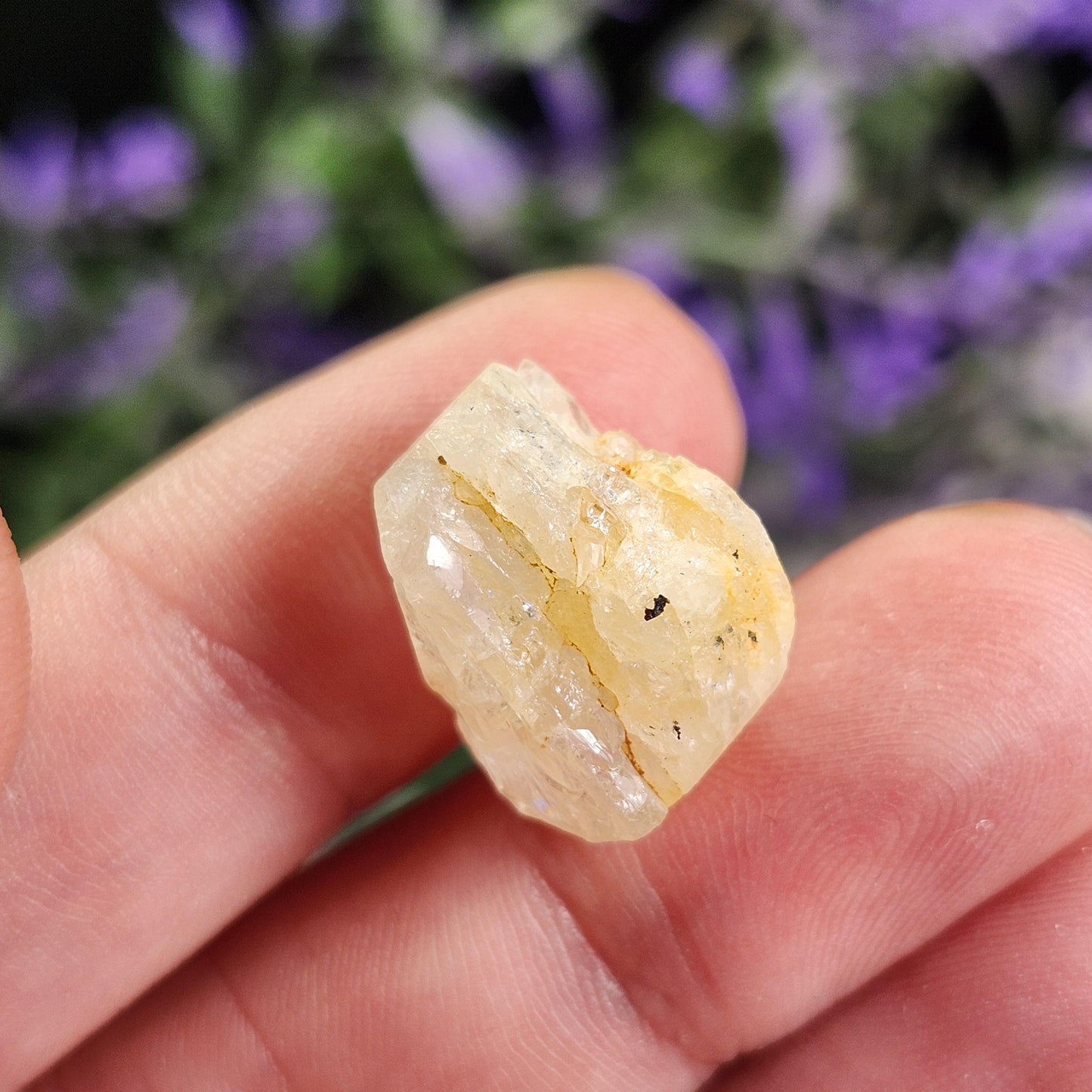 Golden Phenacite Crystal