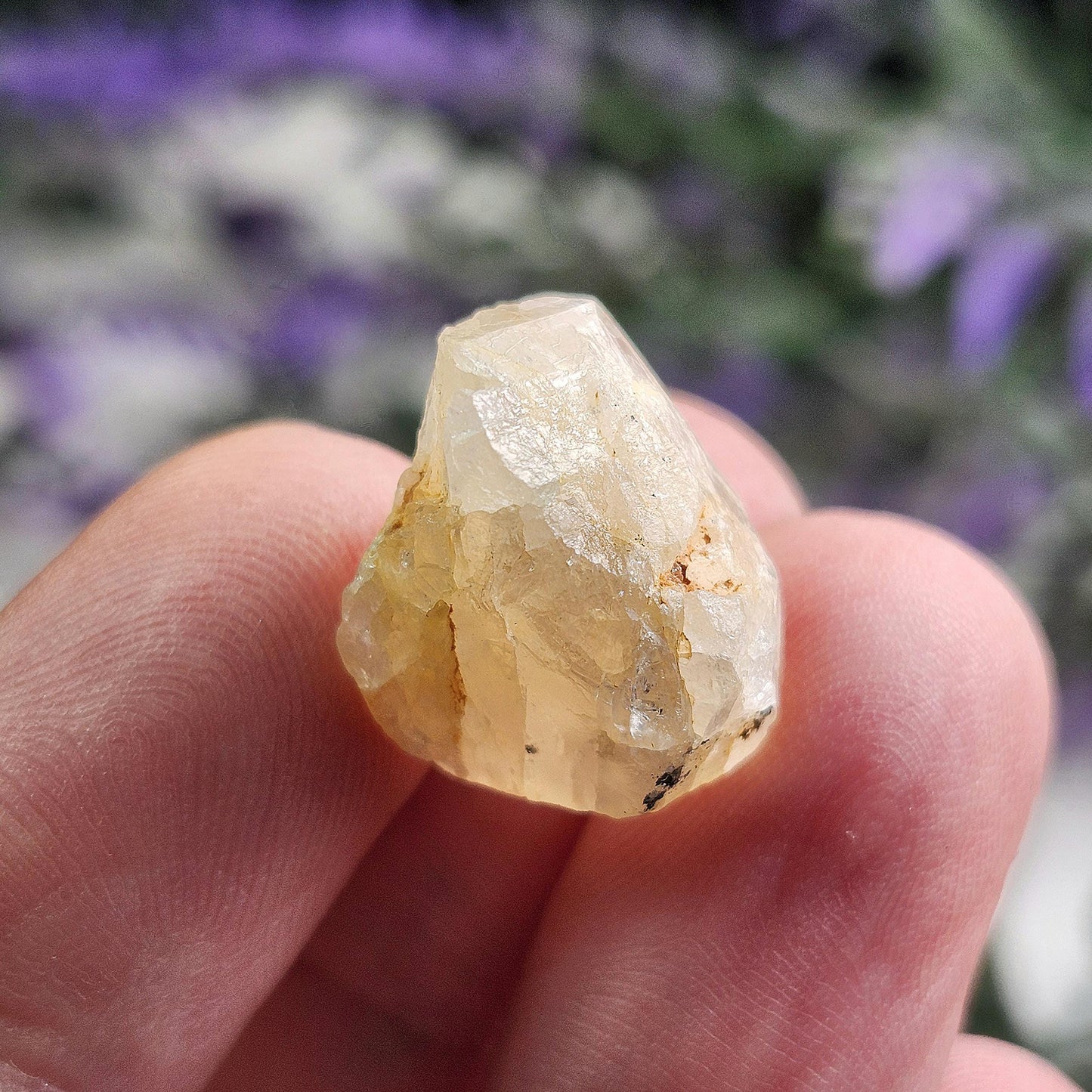 Golden Phenacite Crystal