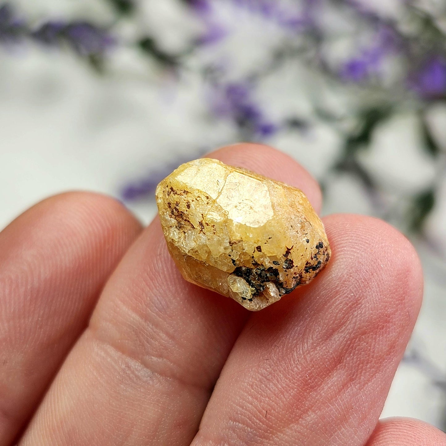 Golden Phenacite Crystal