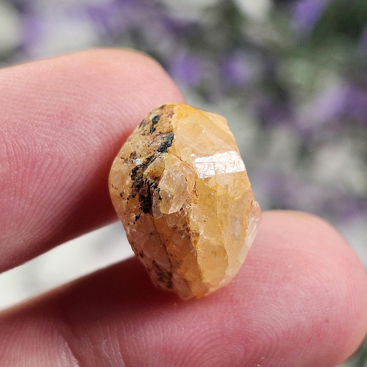 Golden Phenacite Crystal