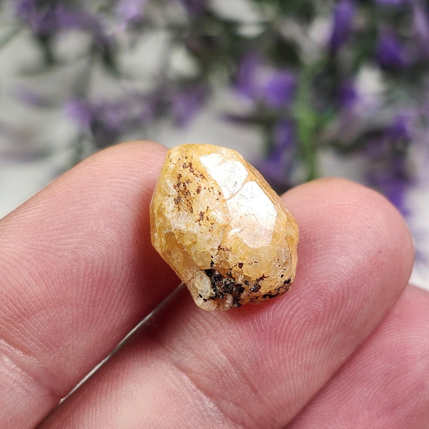 Golden Phenacite Crystal