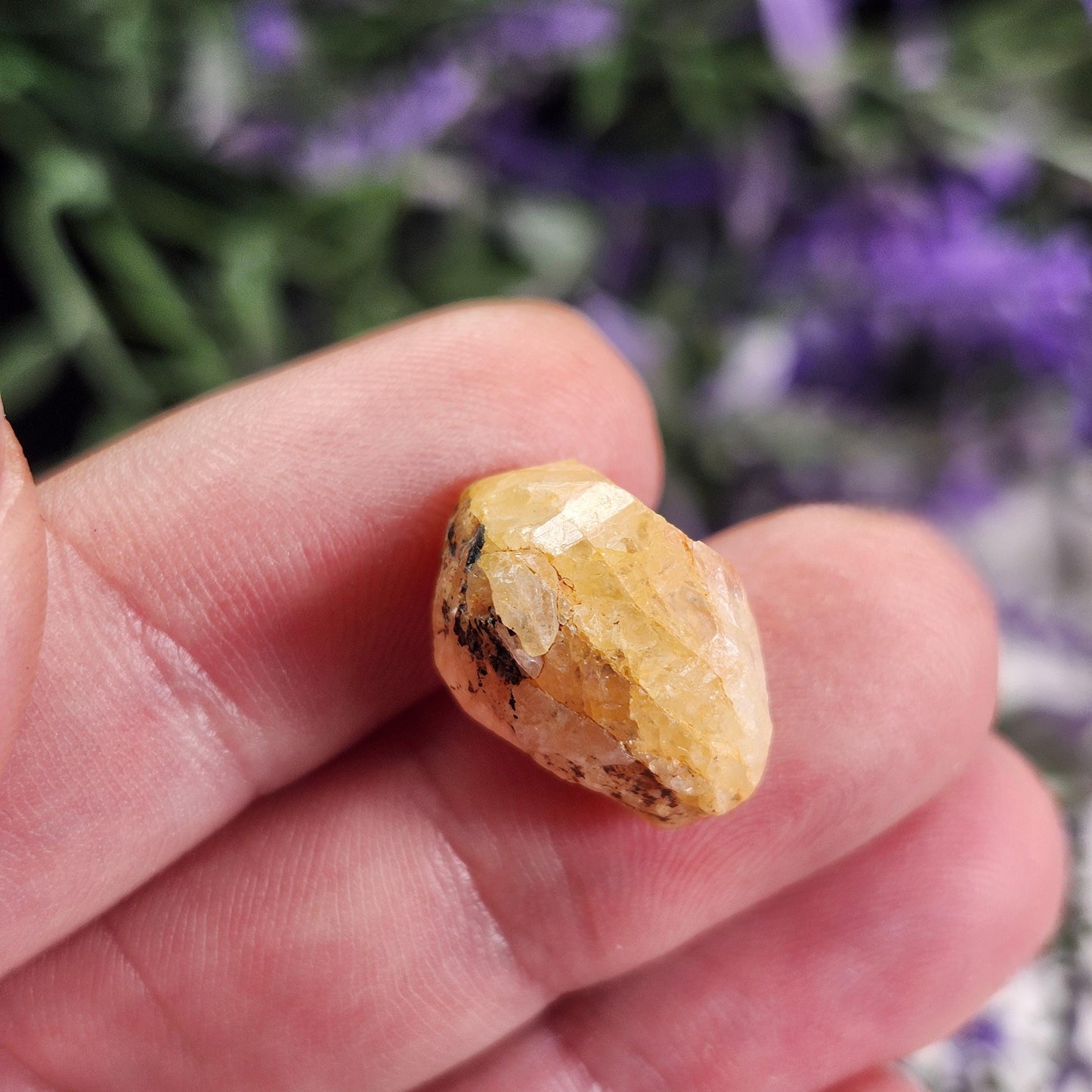 Golden Phenacite Crystal
