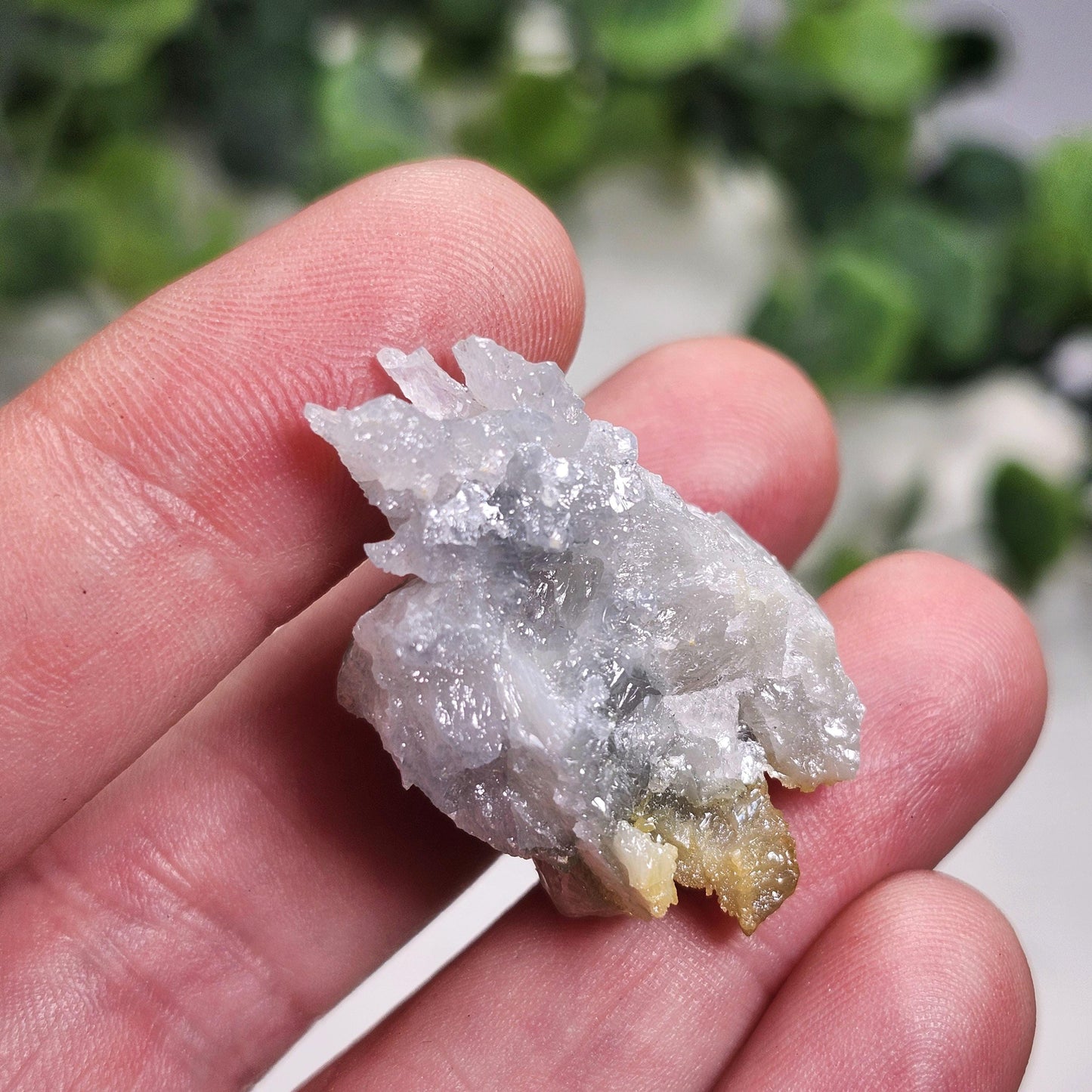Bi Color Zincite Crystal