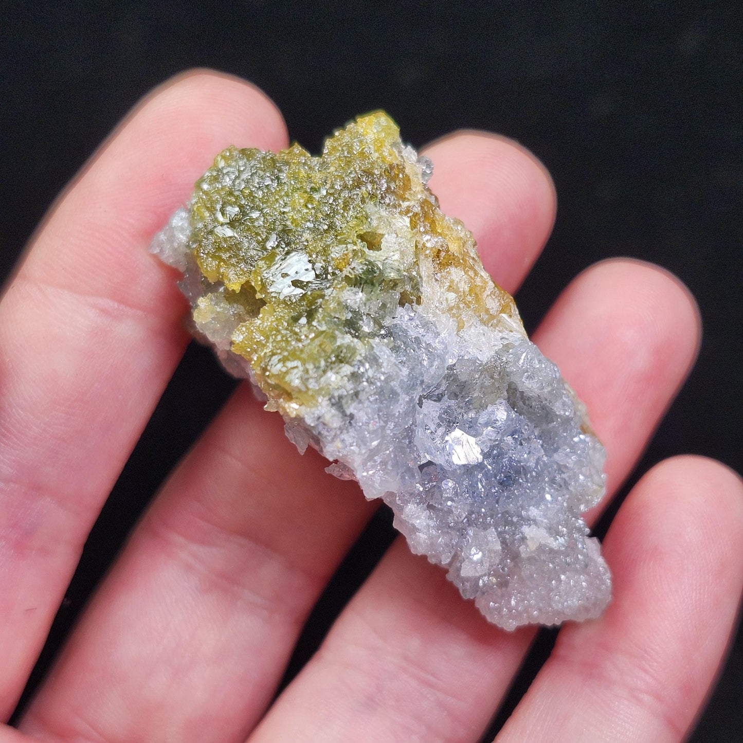 Bi Color Zincite Crystal