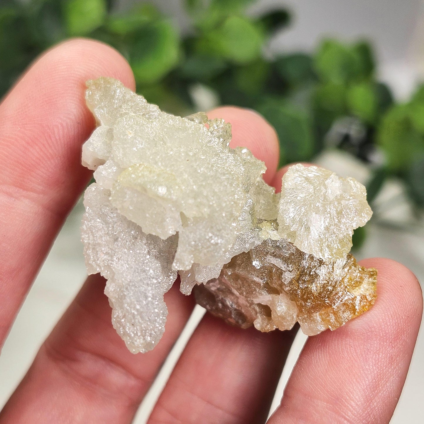 Bi Color Zincite Crystal