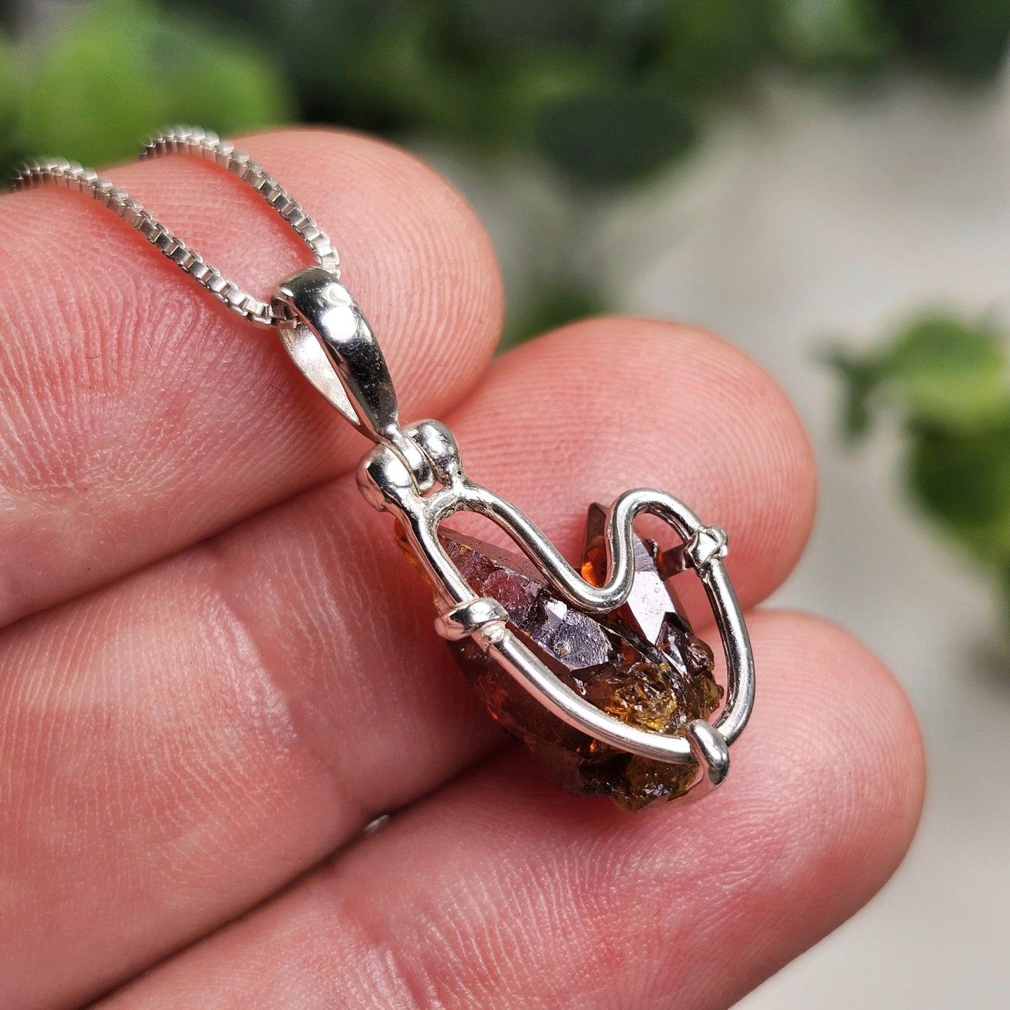 Zincite Pendant