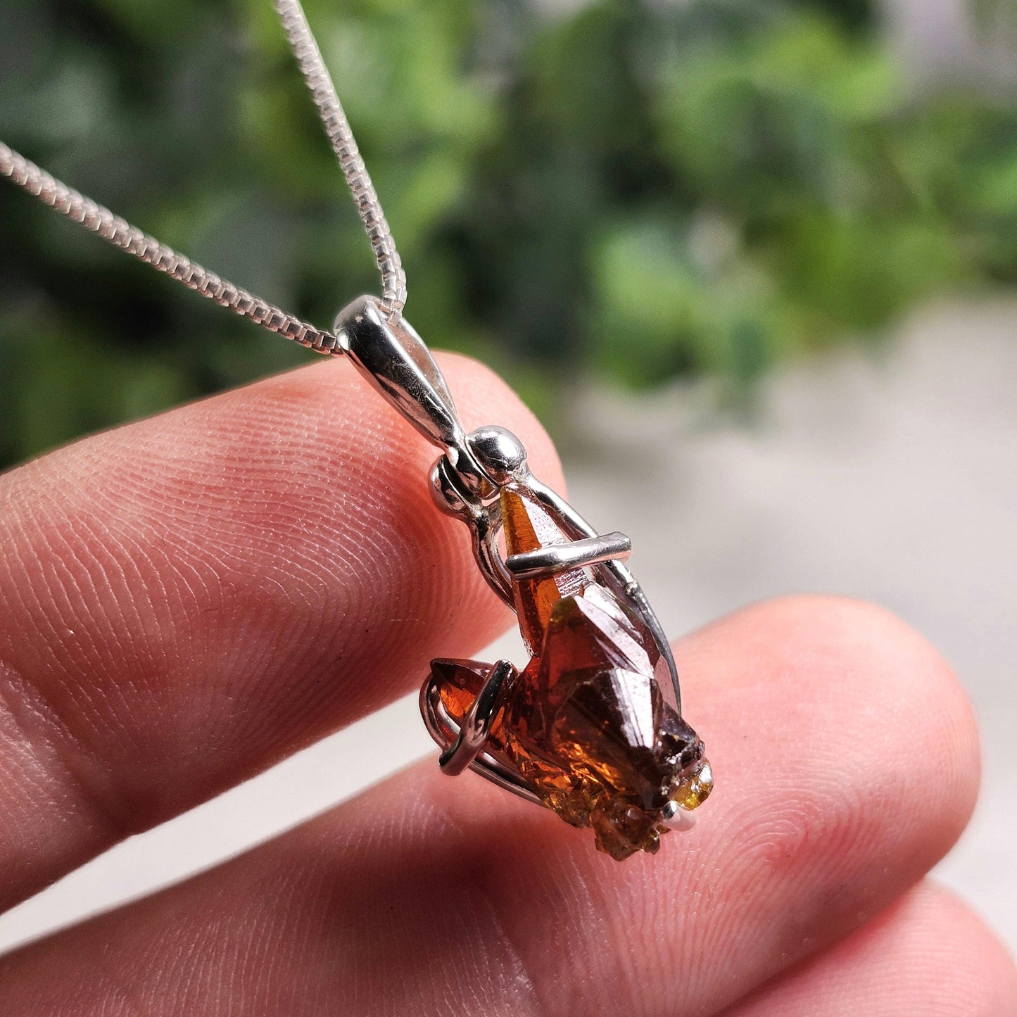 Zincite Pendant