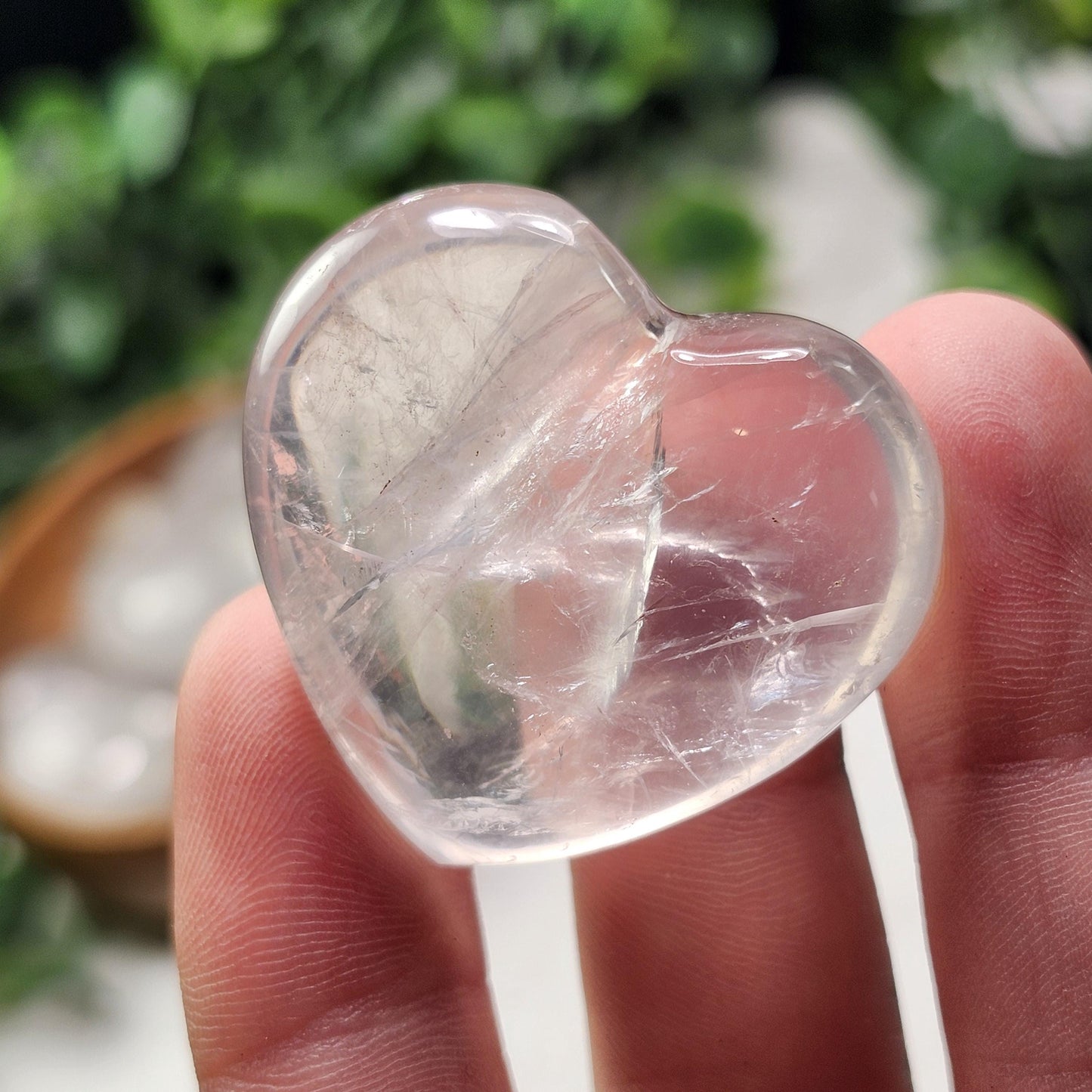 Girasol Quartz Heart