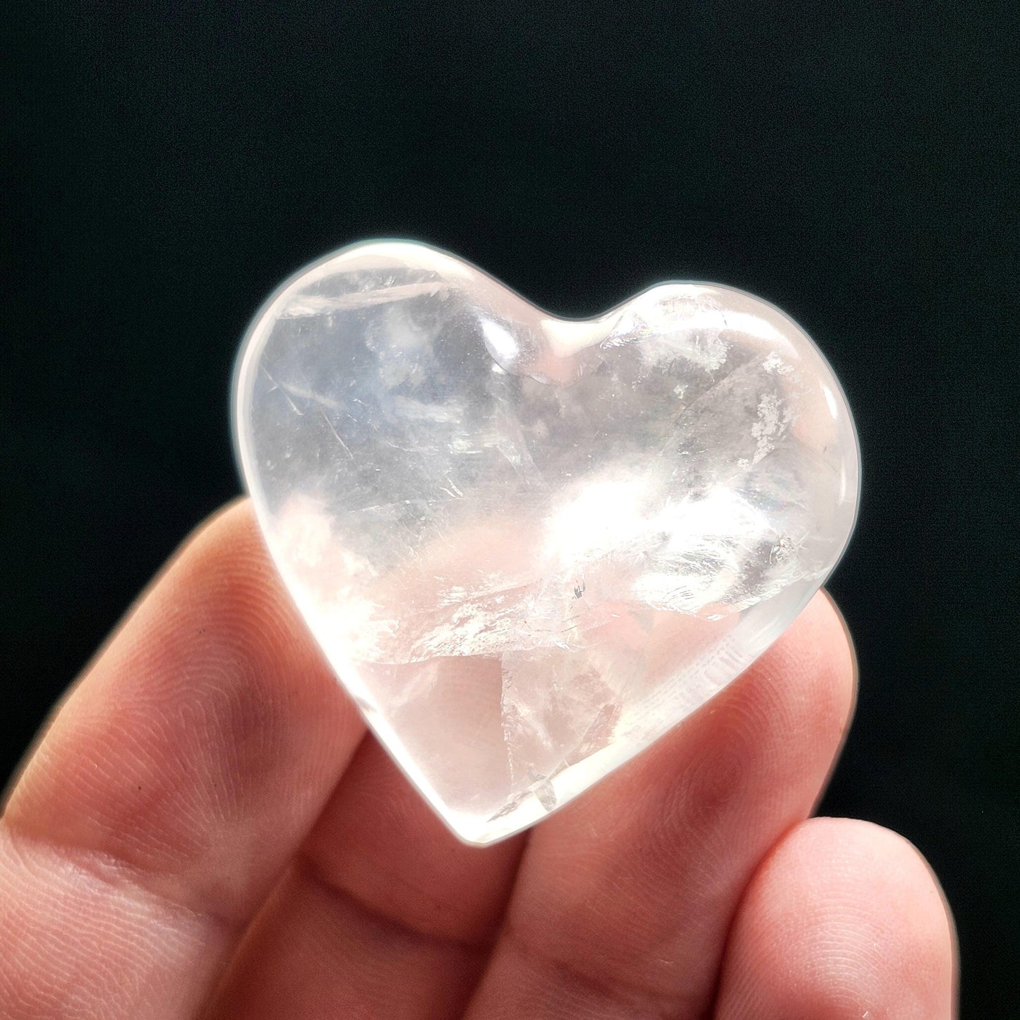 Girasol Quartz Heart
