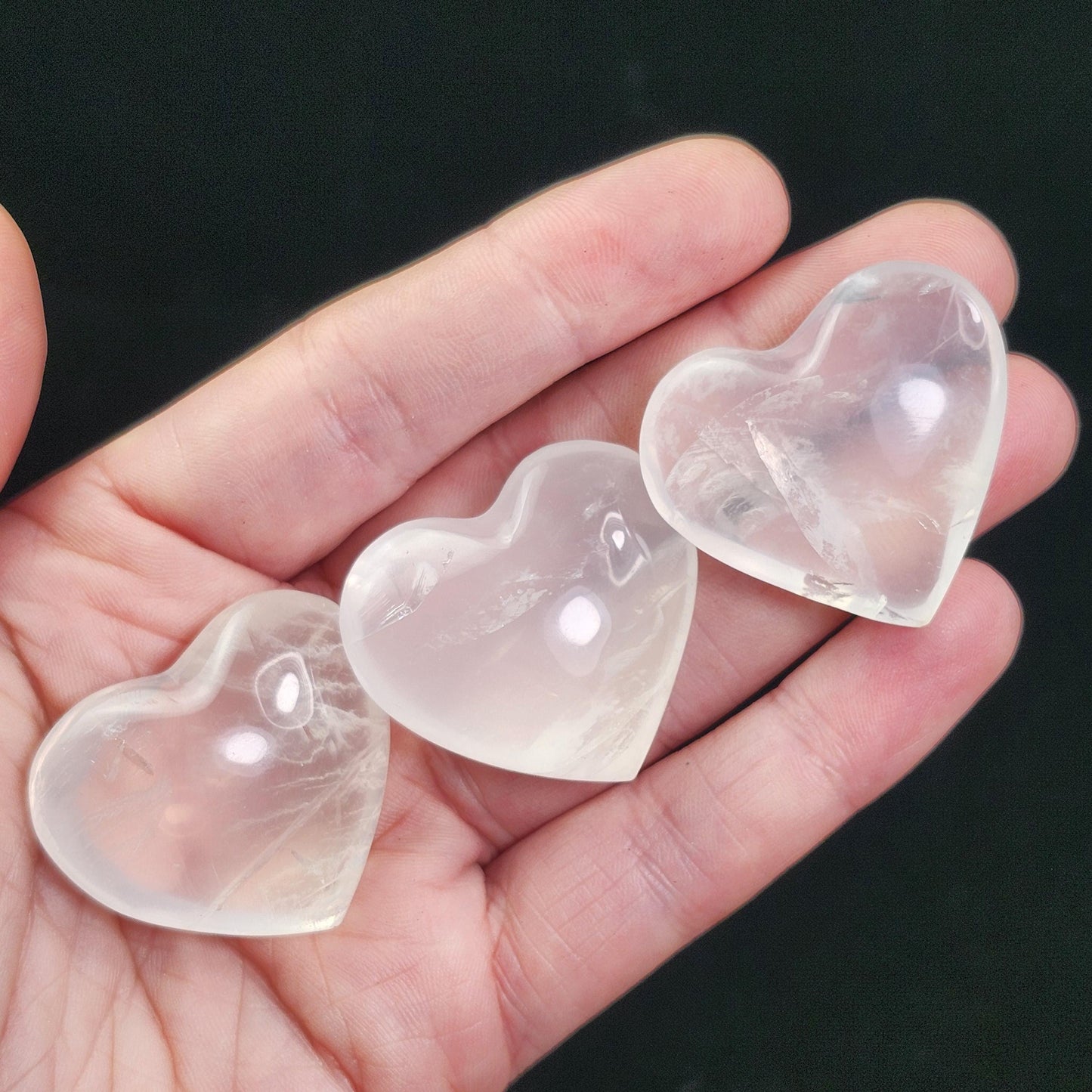 Girasol Quartz Heart