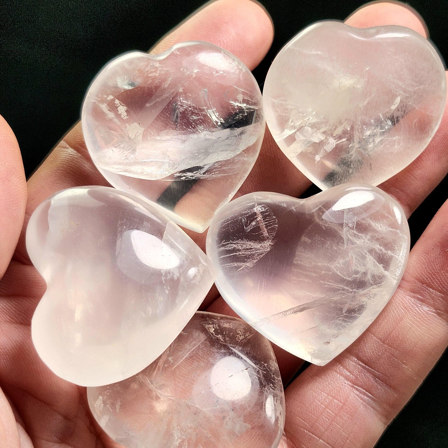 Girasol Quartz Heart