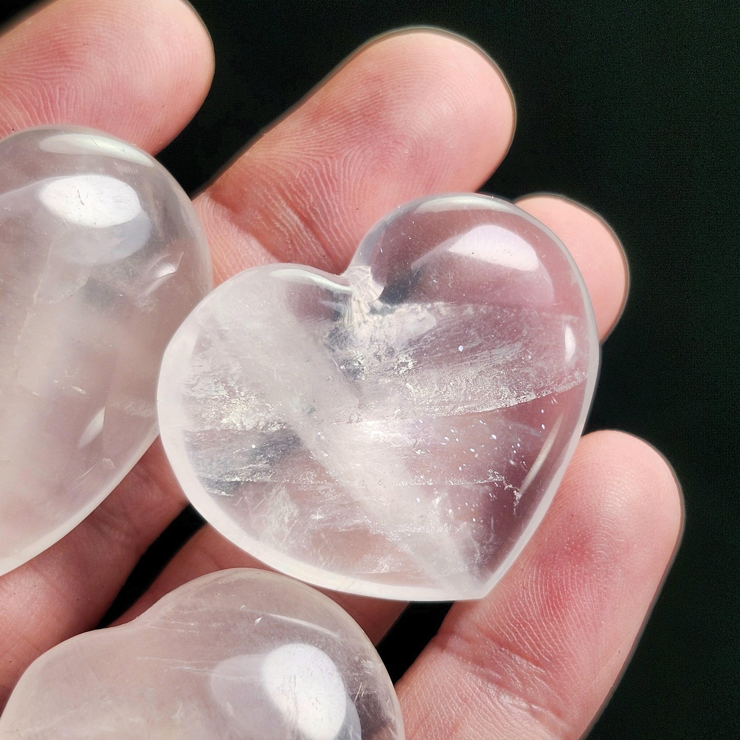 Girasol Quartz Heart