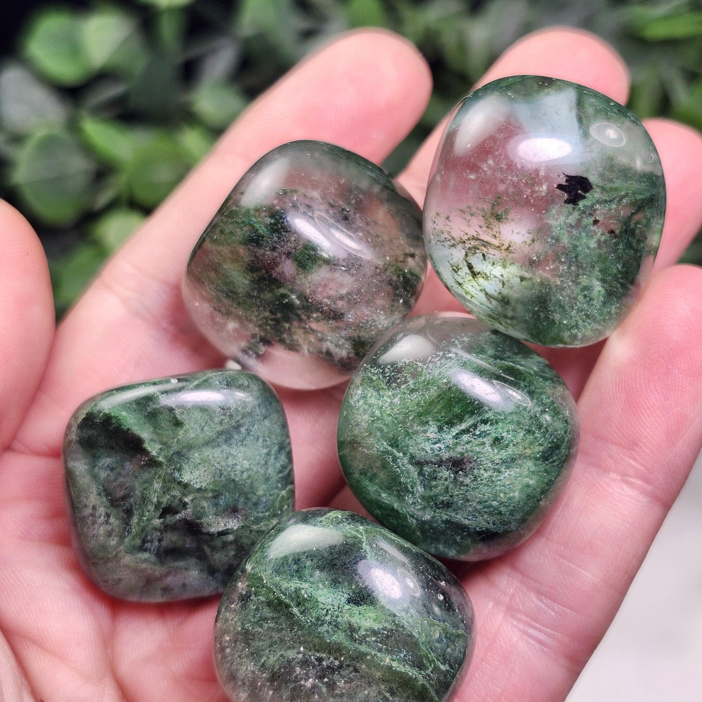 Moss Obsidian