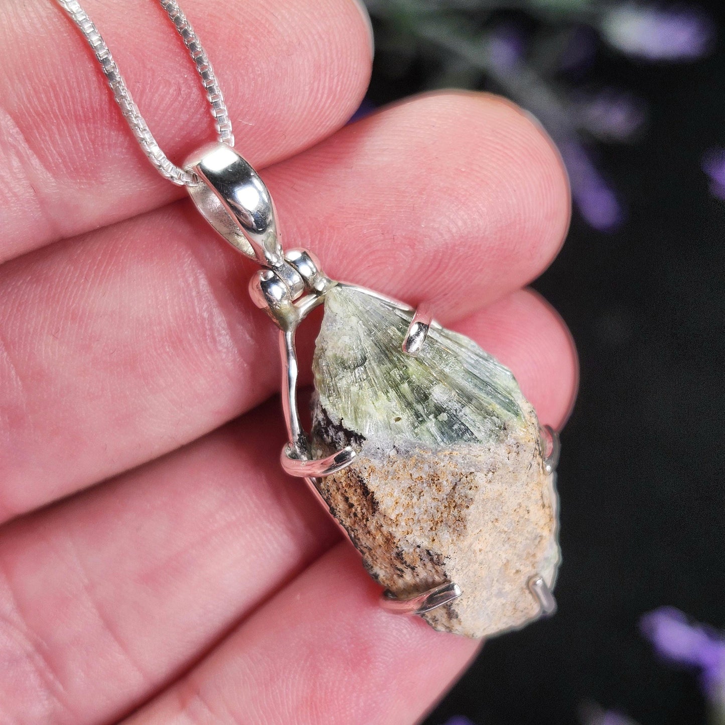 Wavellite Pendant