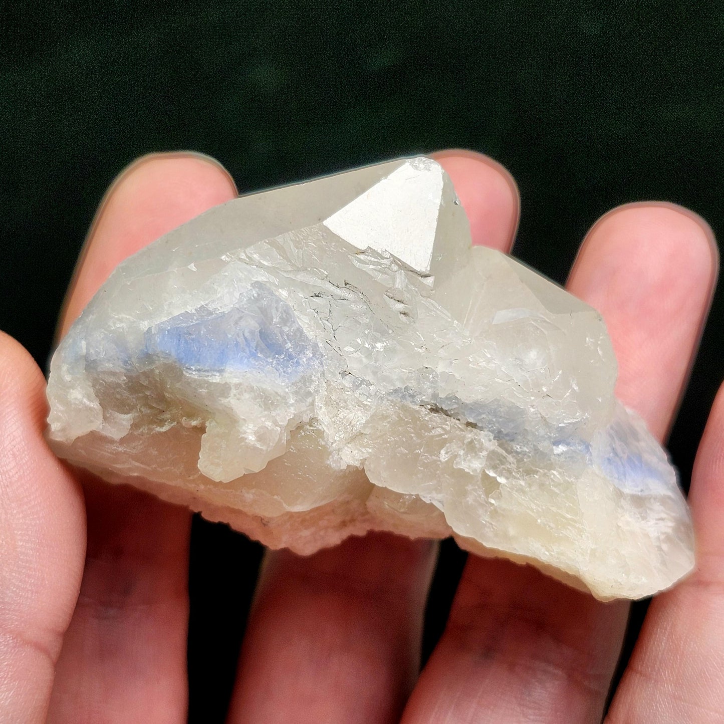 Fibrous Periwinkle Dumortierite Crystal