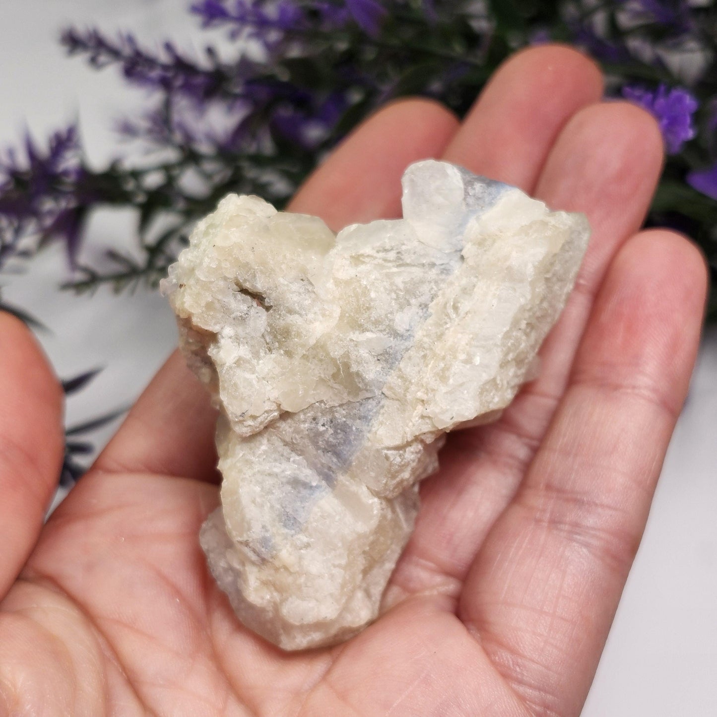 Fibrous Periwinkle Dumortierite Crystal