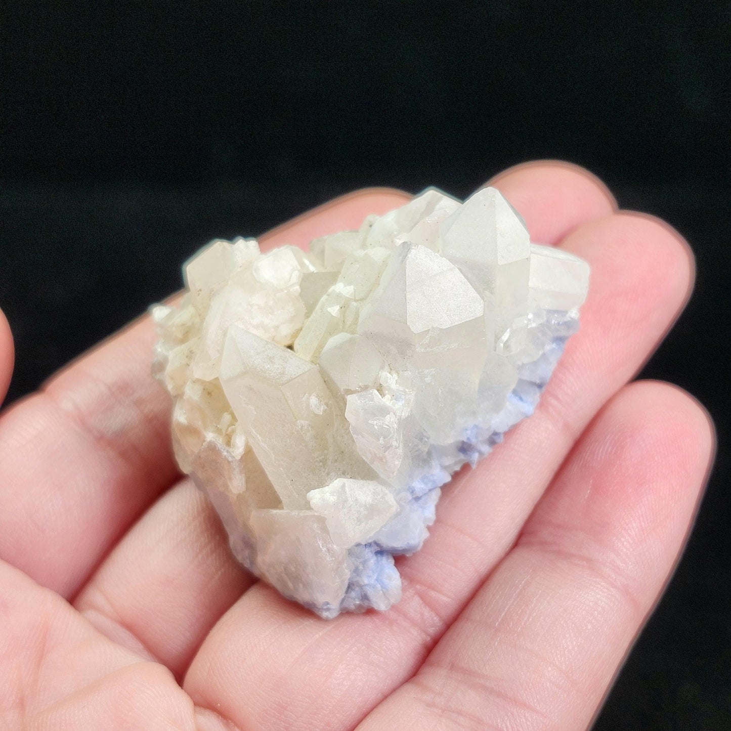 Fibrous Periwinkle Dumortierite Crystal