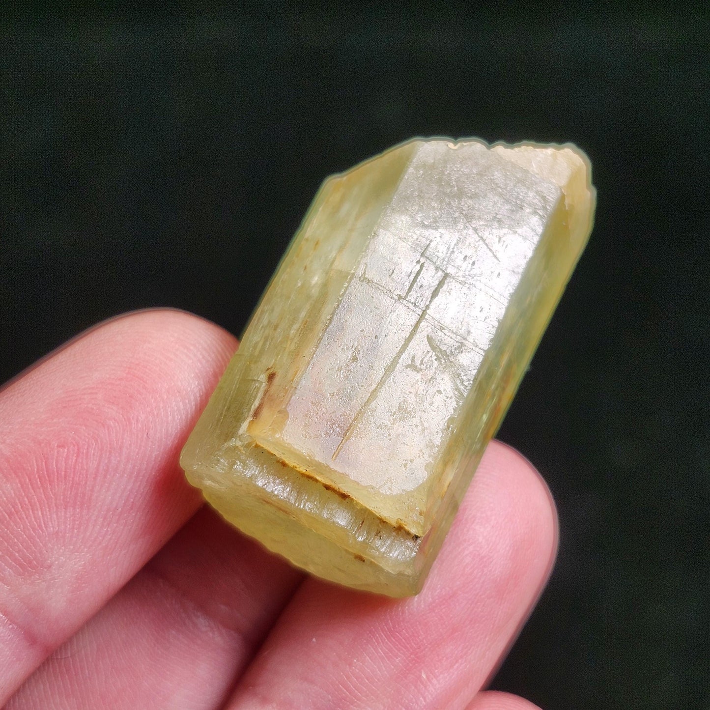 Tanzanian Heliodor Crystal