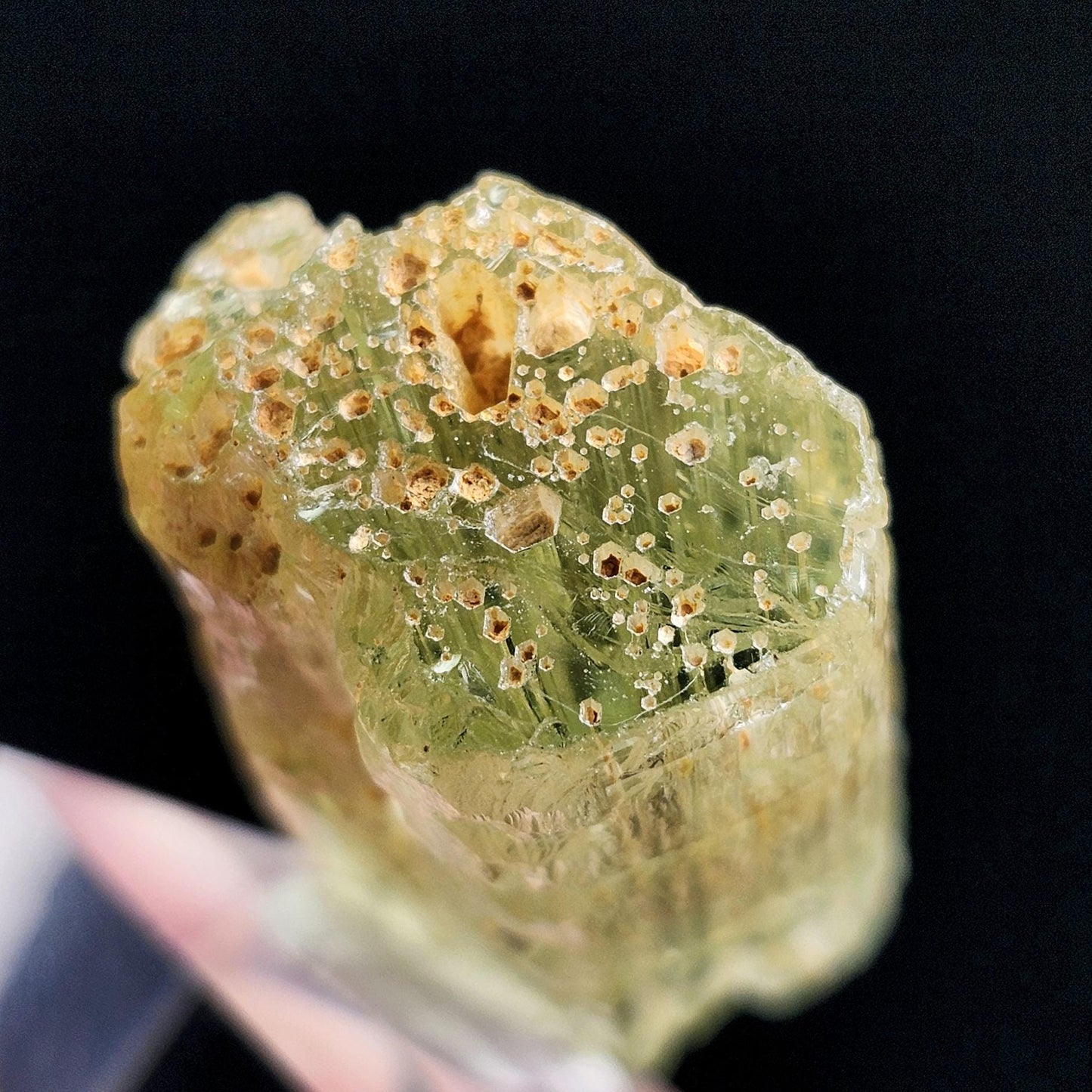 Golden Heliodor Crystal