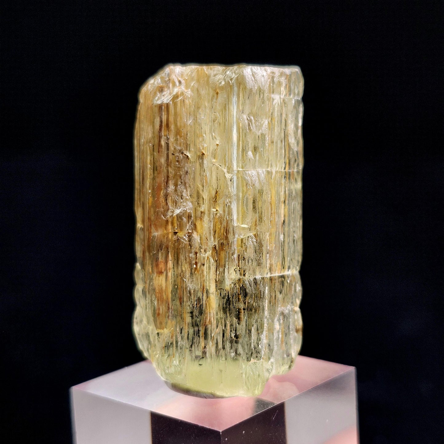 Golden Heliodor Crystal