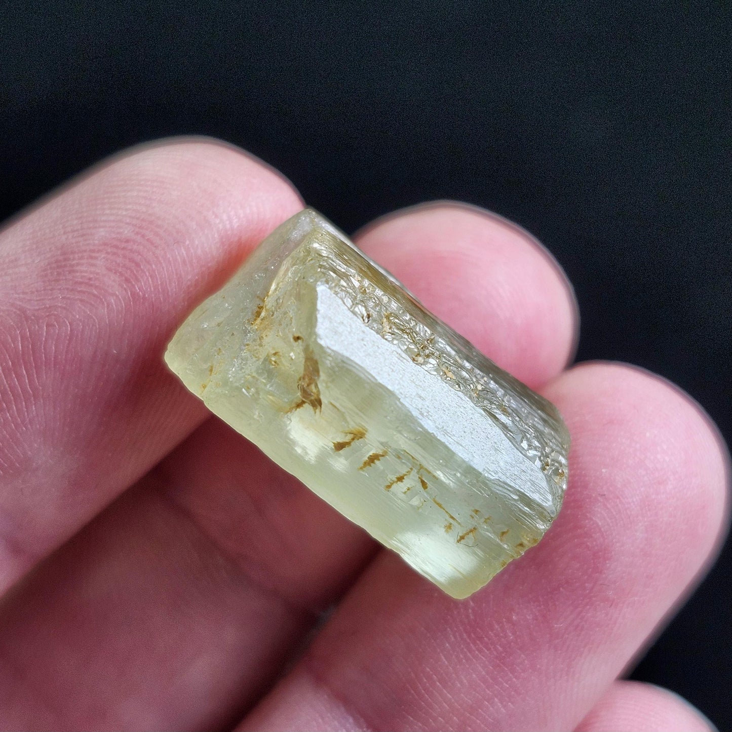 Tanzanian Heliodor Crystal