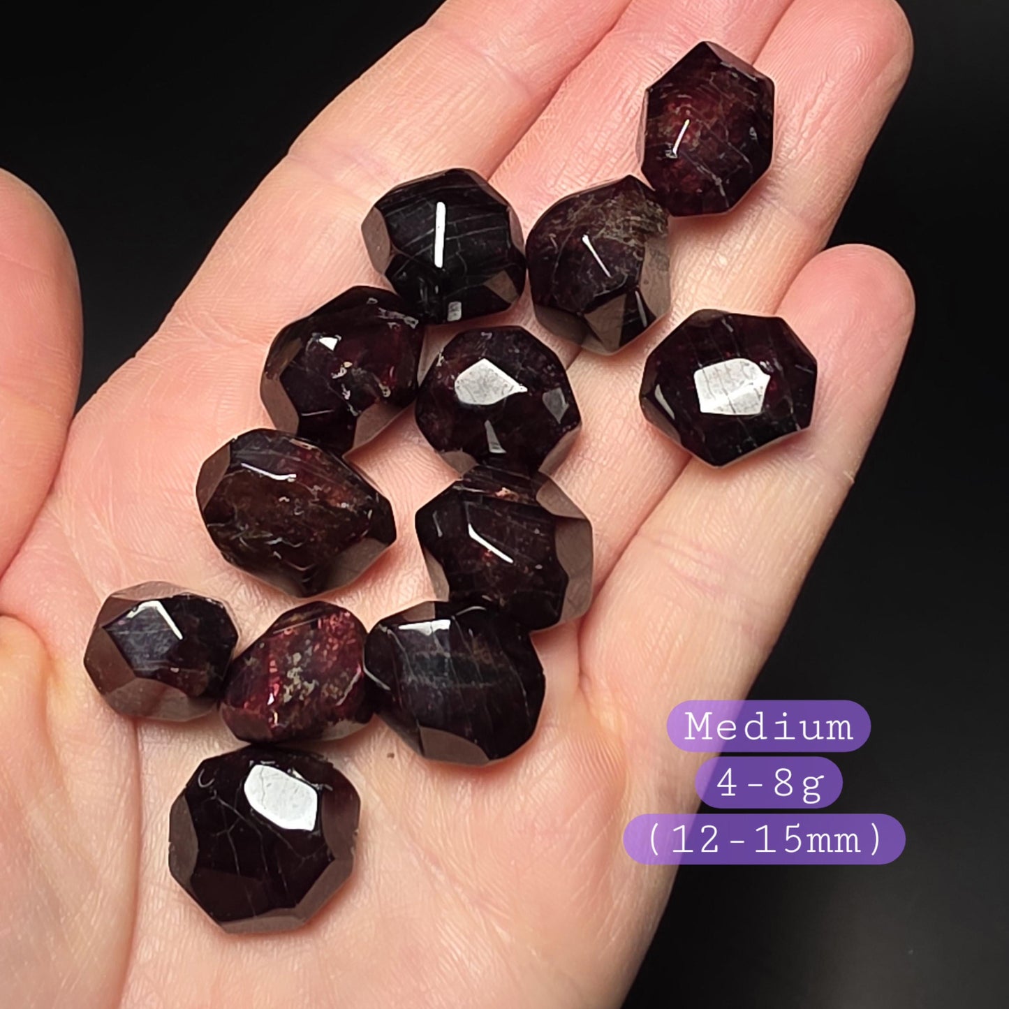 Red Garnet Crystal