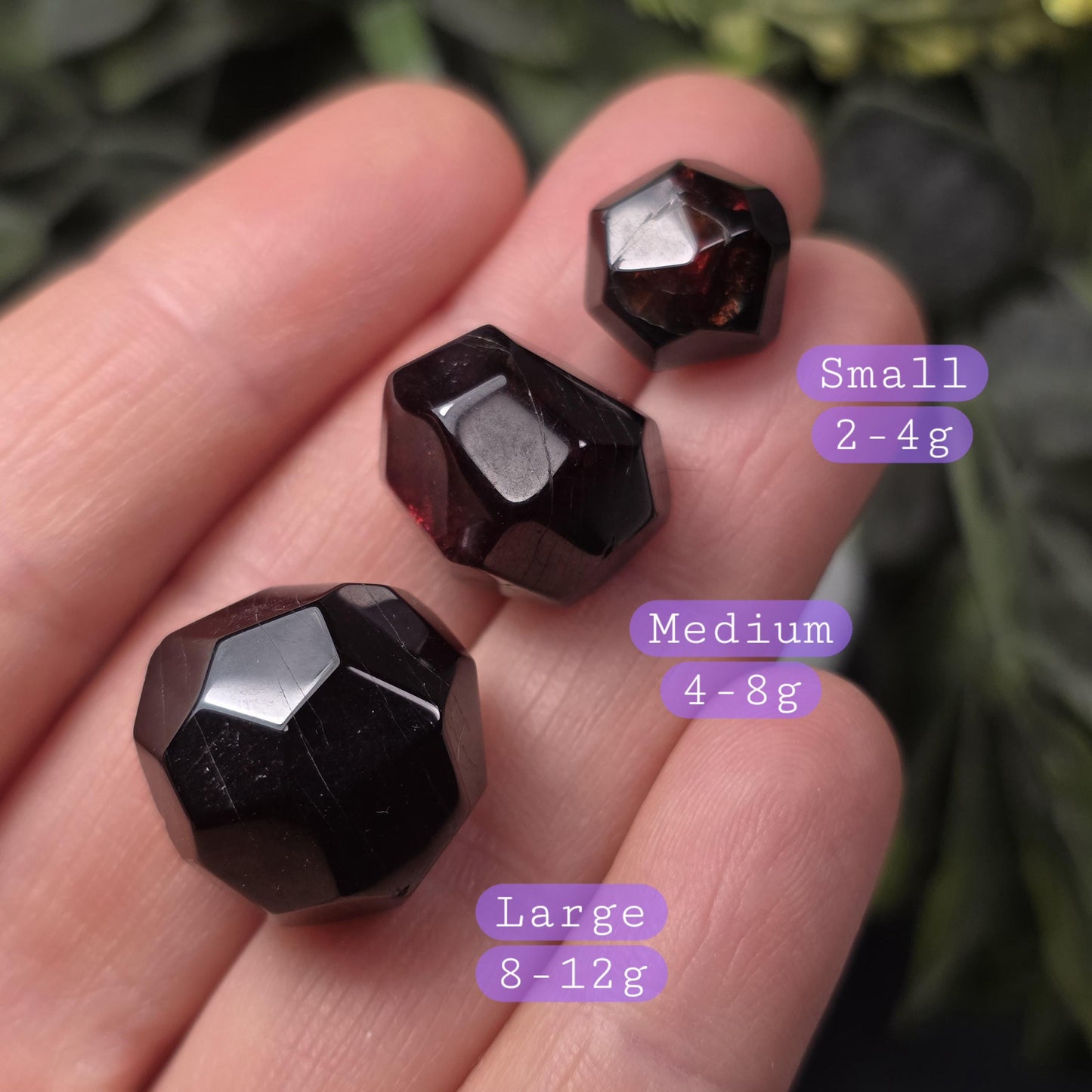 Red Garnet Crystal