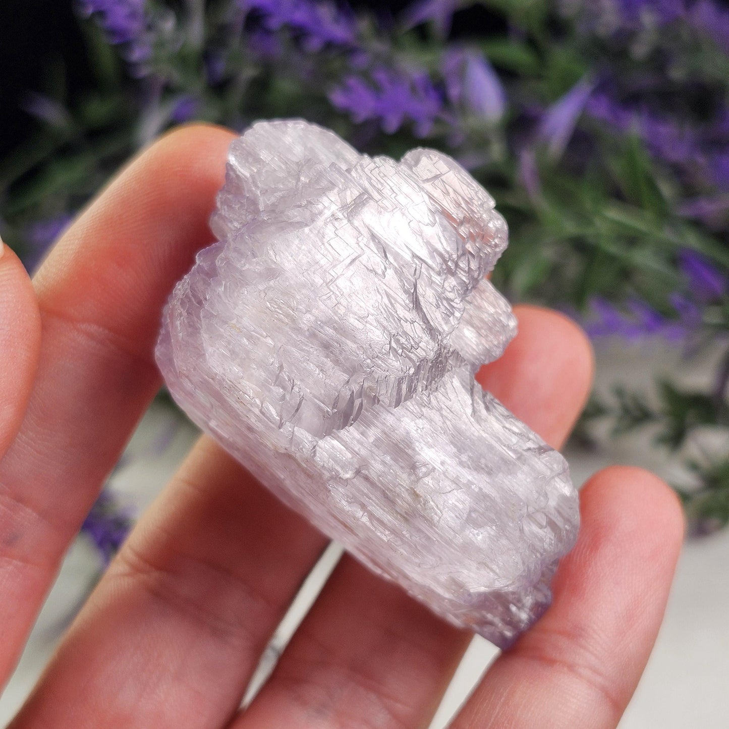 Terminated Kunzite Crystal