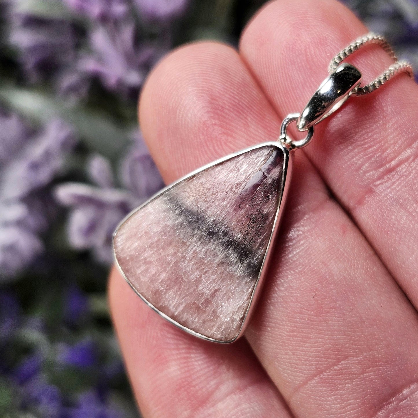 Mushroom Tourmaline Pendant