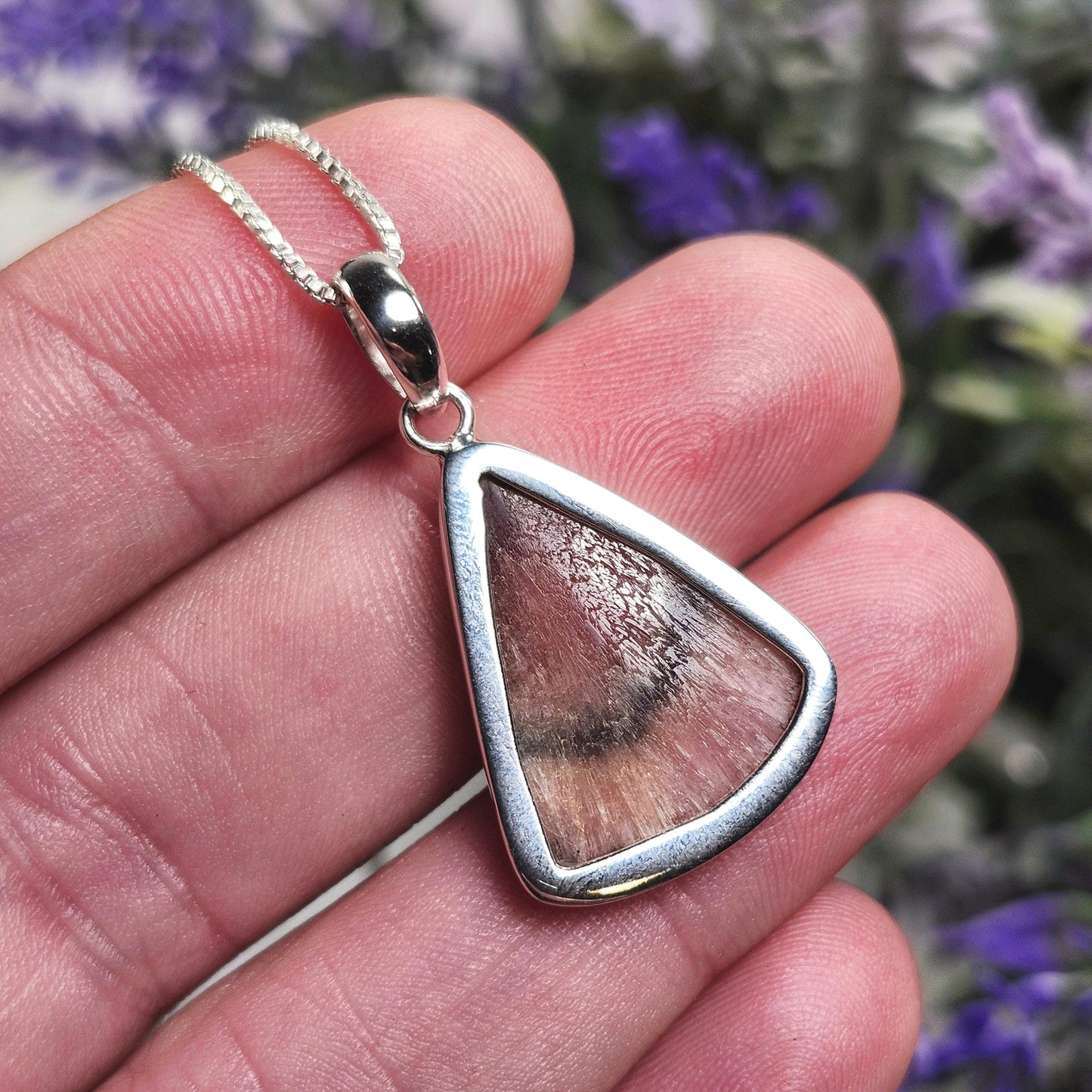 Mushroom Tourmaline Pendant