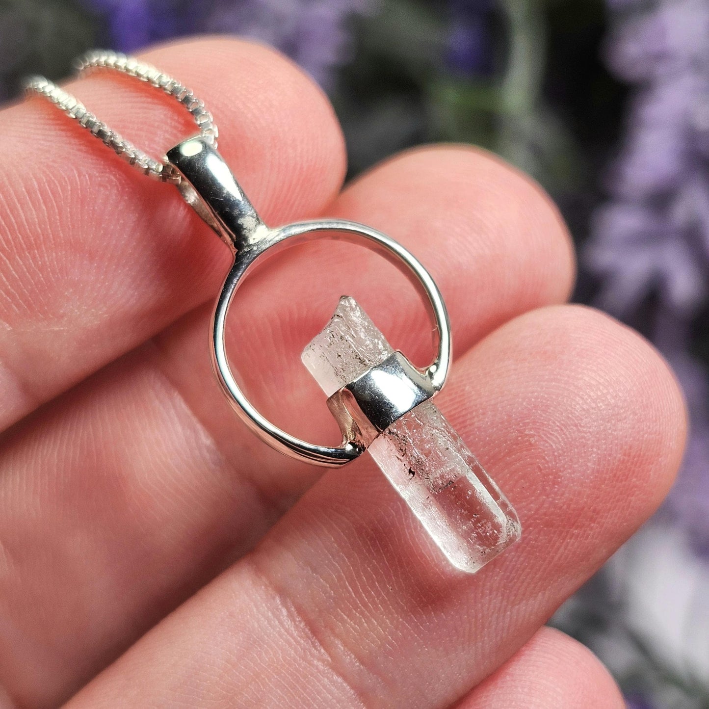 Goshenite Pendant