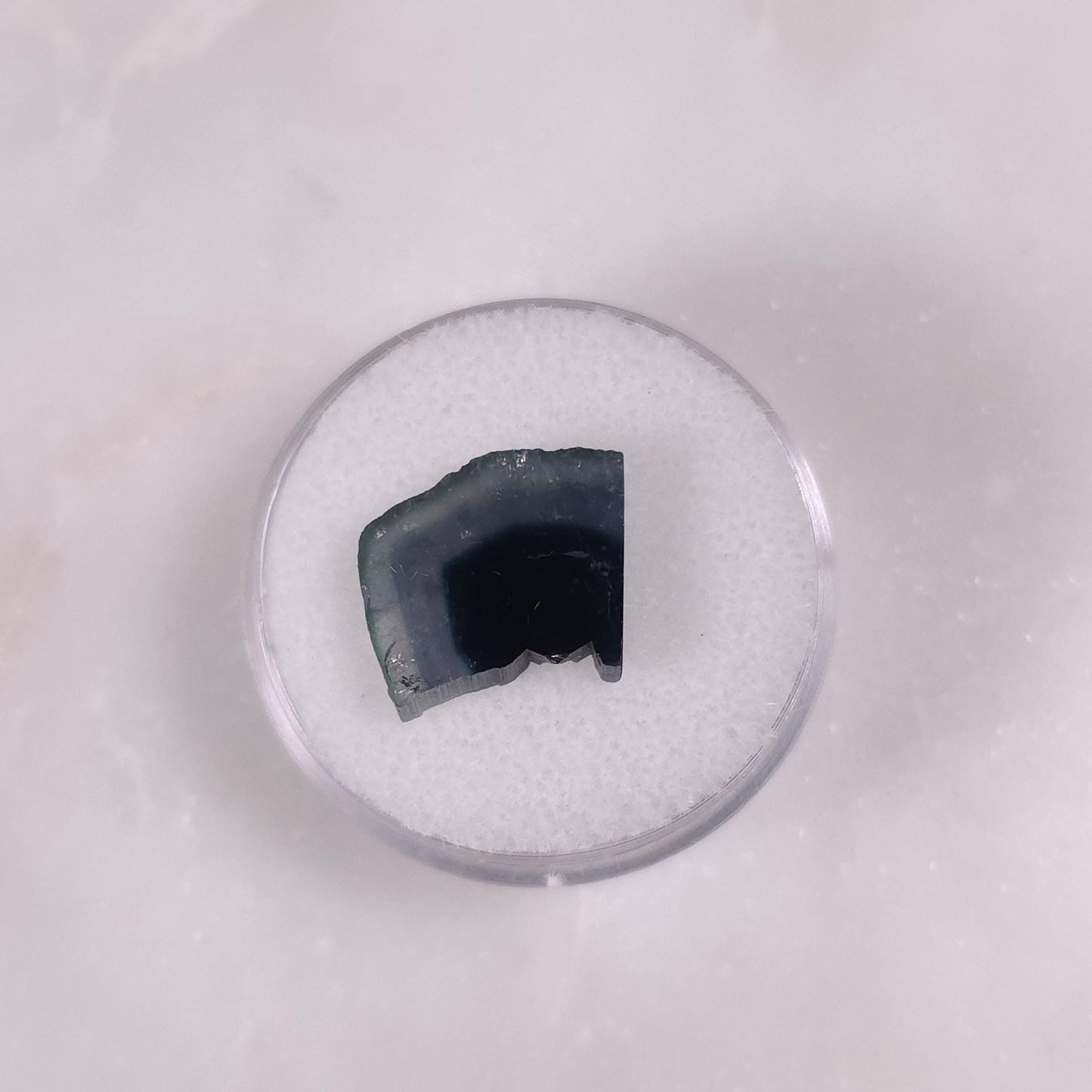 Blue Watermelon Tourmaline Slice