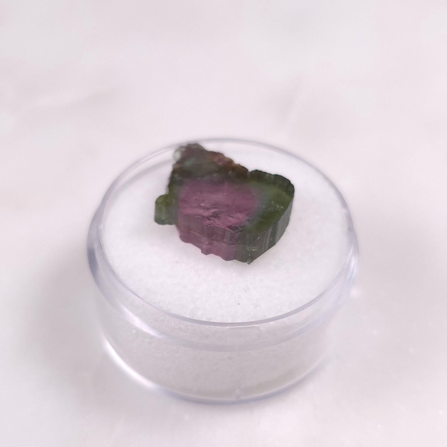 Watermelon Tourmaline Slice