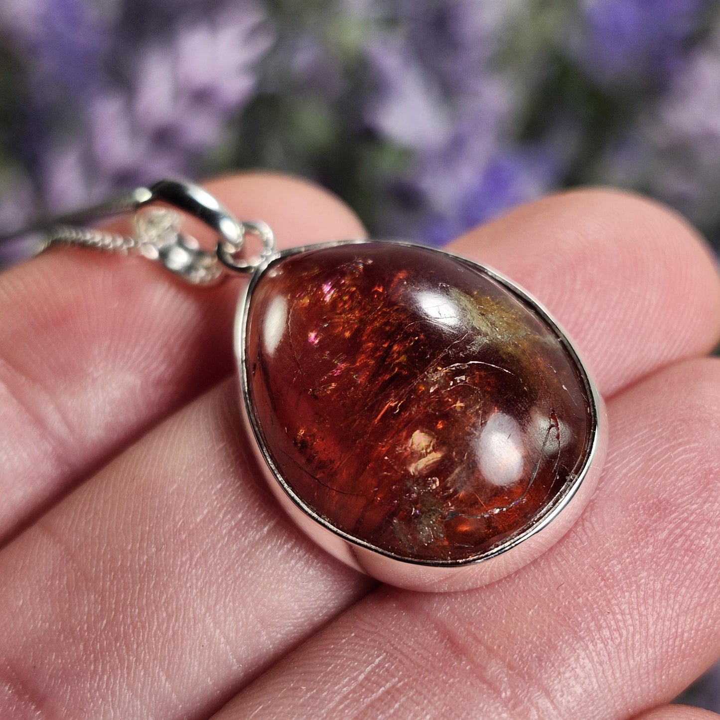 Spessartine Garnet Pendant