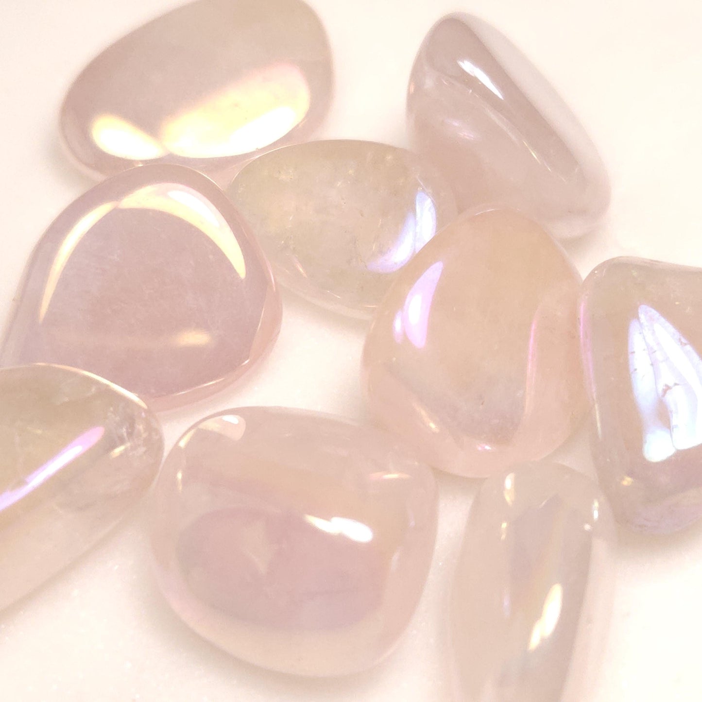 Aura Rose Quartz Crystal