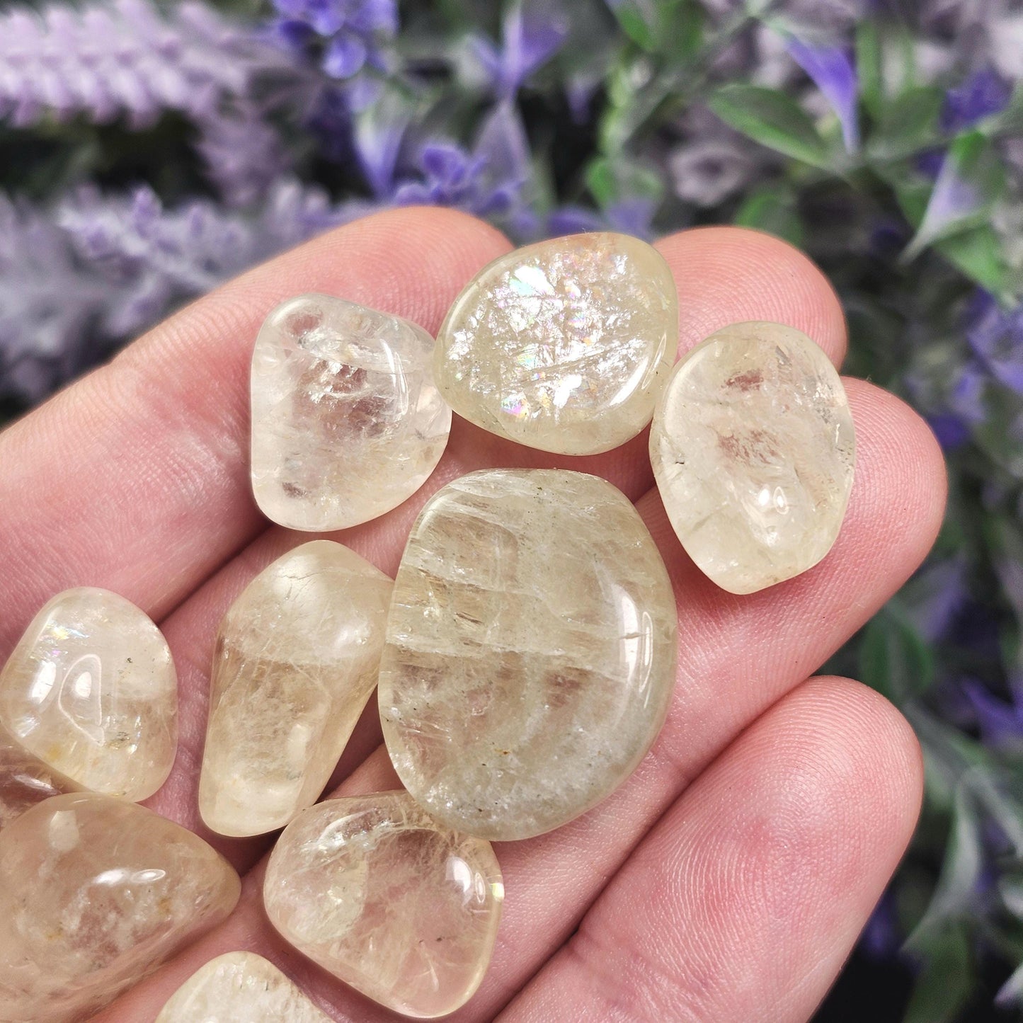 Golden Amblygonite Crystal