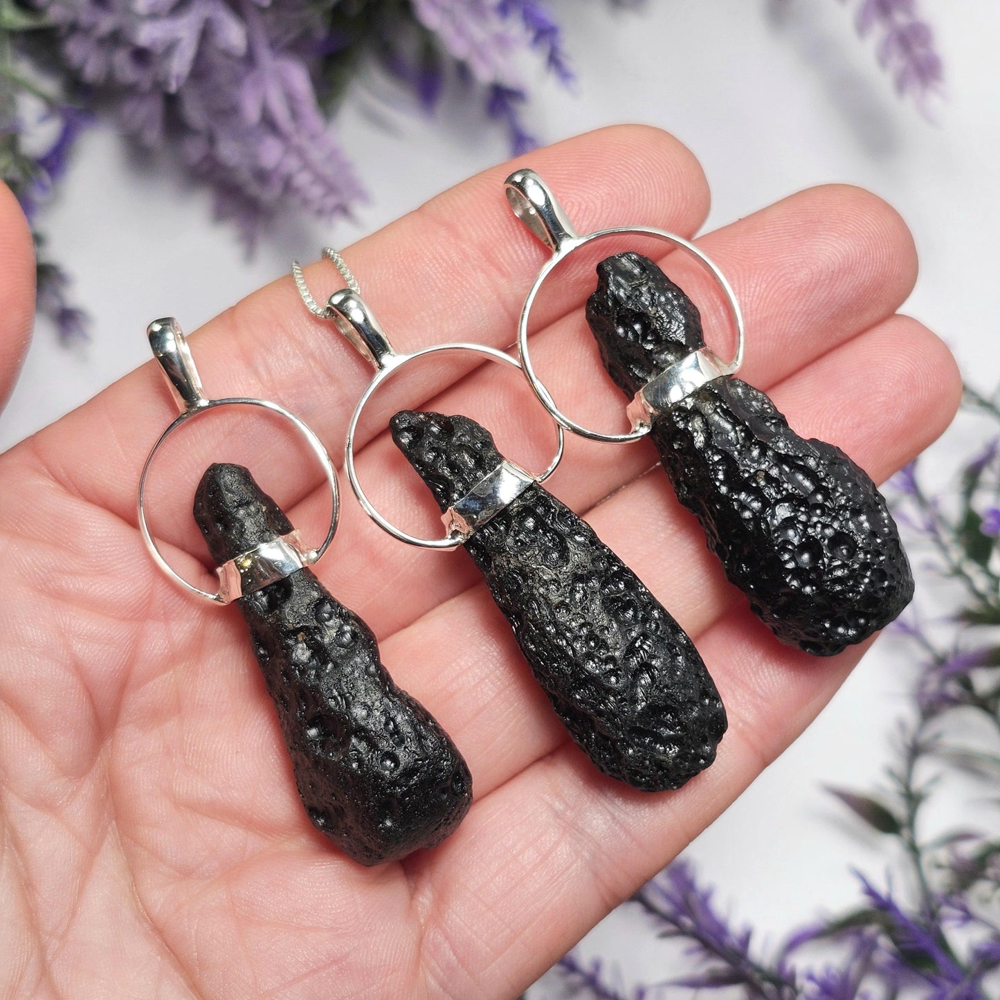 Tibetan Tektite Pendant