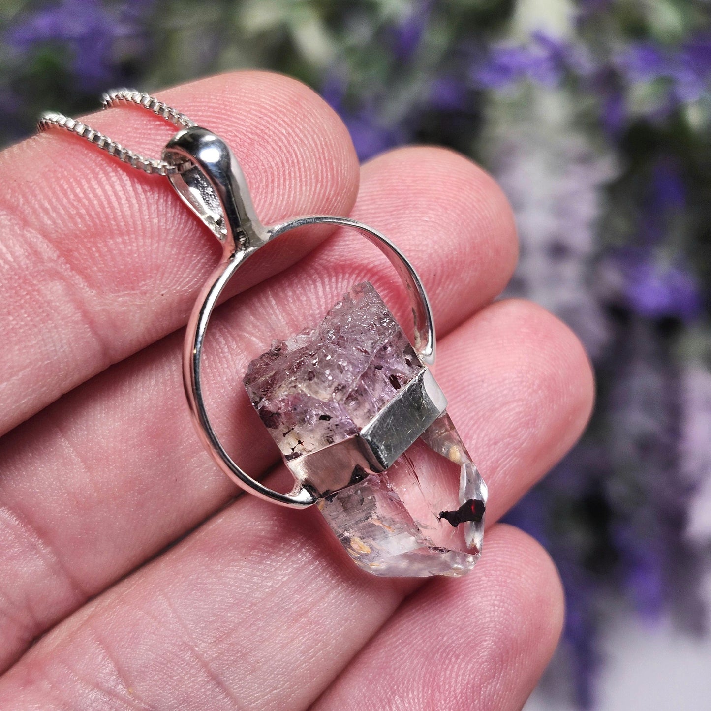 Brandberg Quartz Pendant