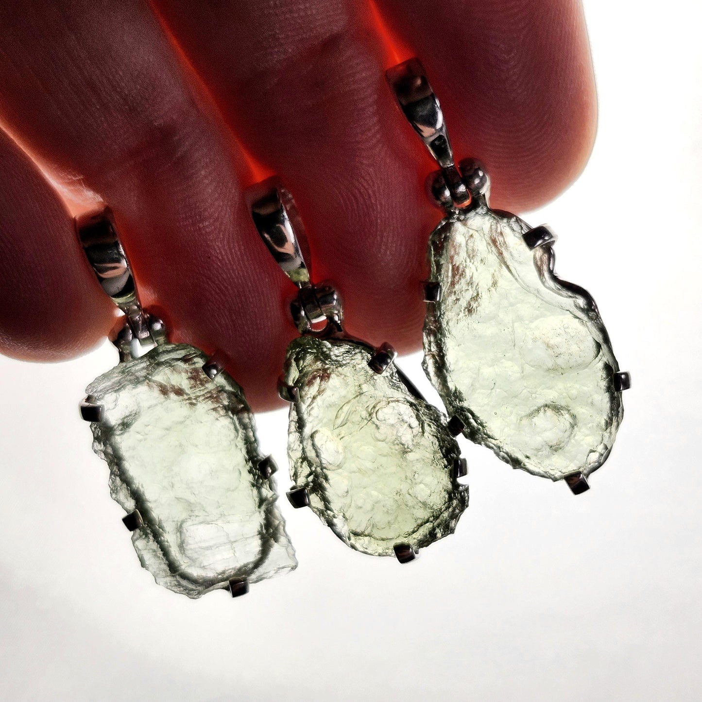 Moldavite Pendant