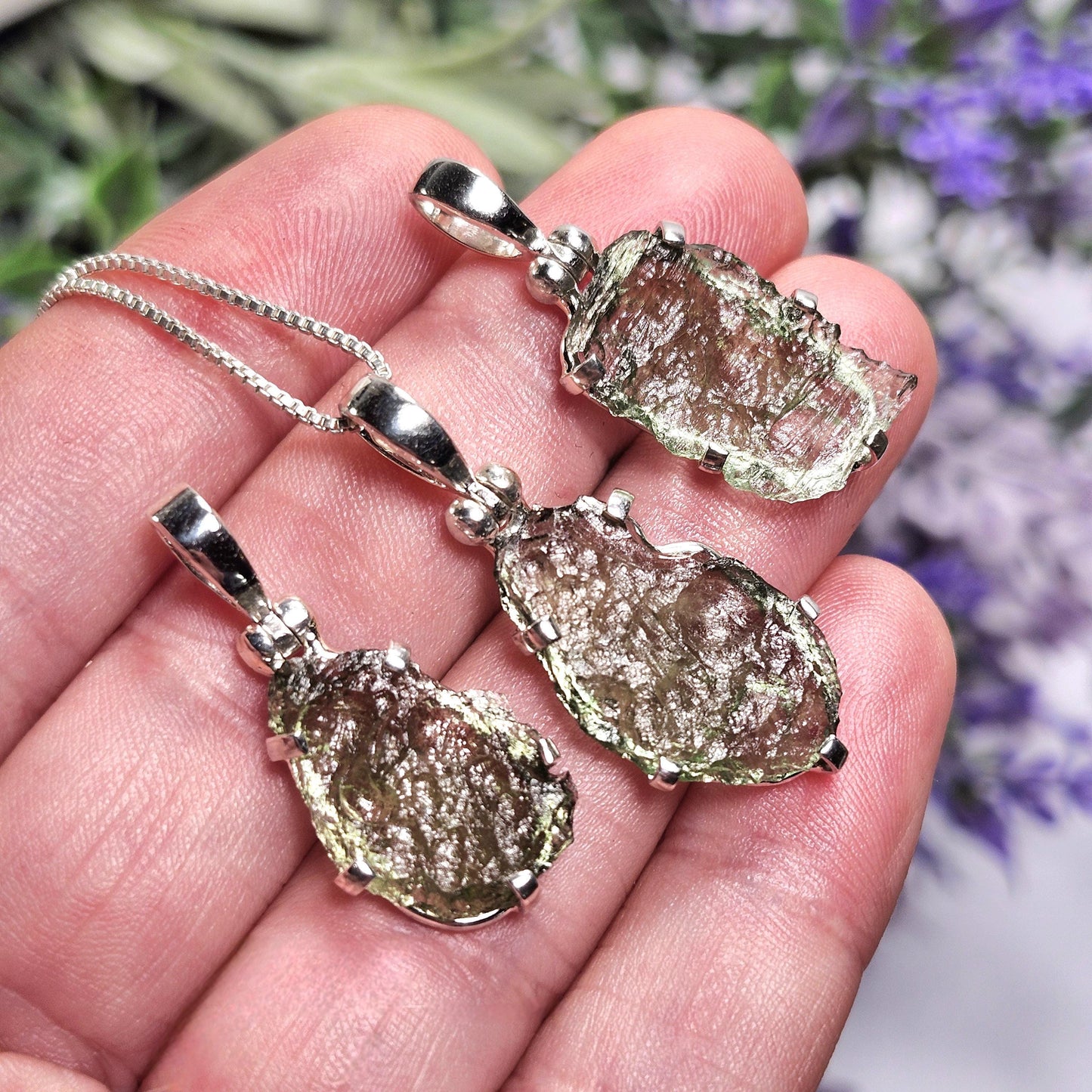 Moldavite Pendant