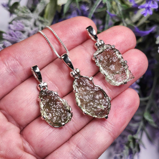 Moldavite Pendant