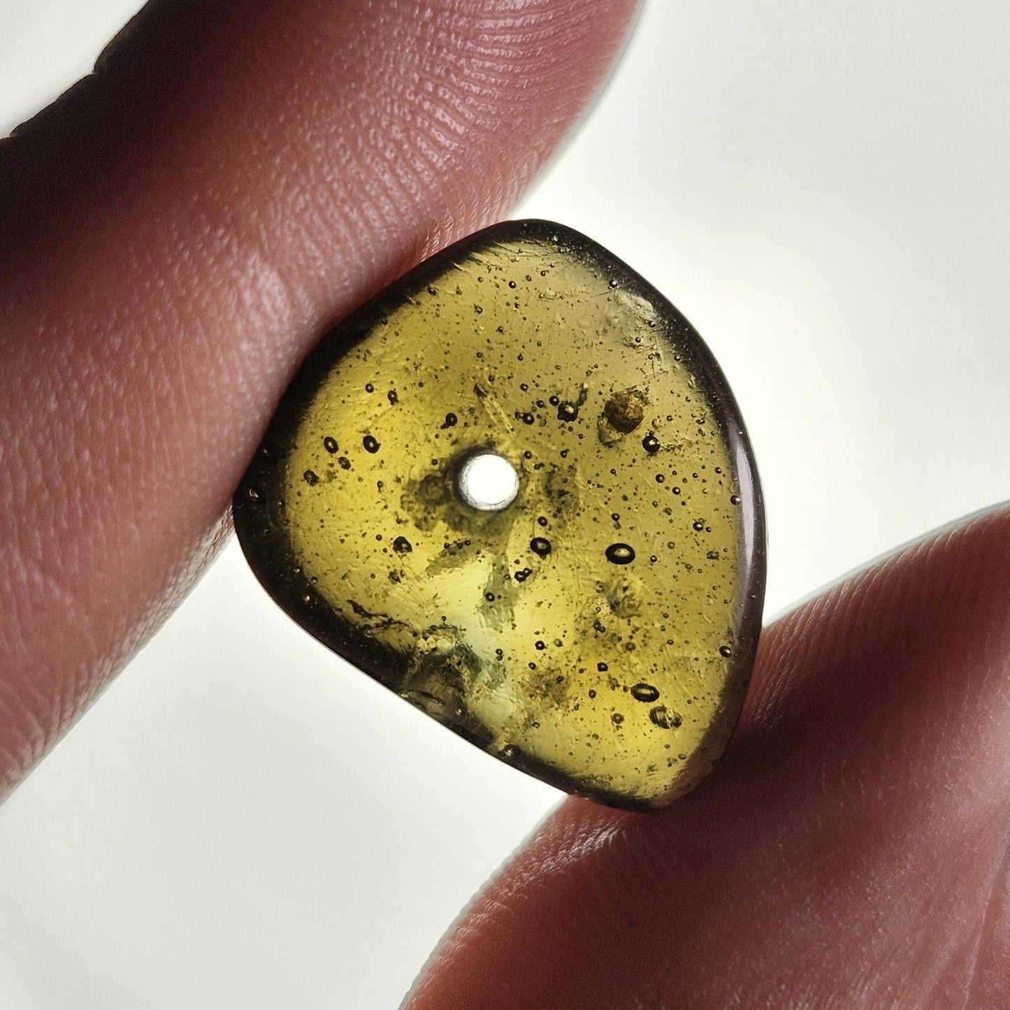Authentic Moldavite Bead