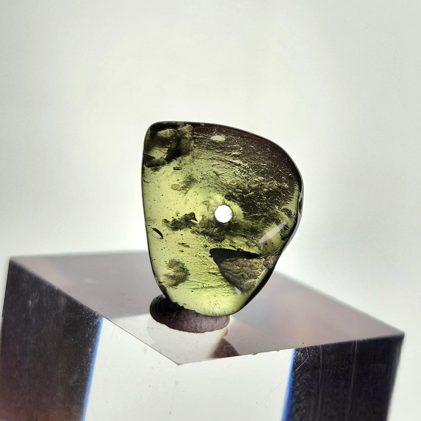 Moldavite Bead